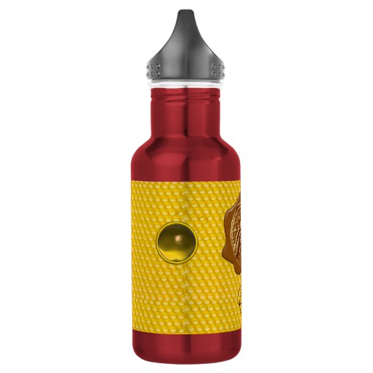 HONIEBE, BEEKEEPER, WAX SEAL MONOGRAM WATERFLES (Links)