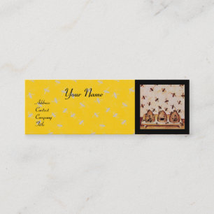 HONIEBEDING, BEEKEEPER APIRIST MINI VISITEKAARTJE