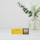 HONIEBEDING, BEEKEEPER APIRIST MINI VISITEKAARTJE (Staand voorkant)