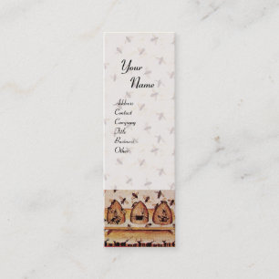 HONIEBEDING, BEEKEEPER APIRIST MINI VISITEKAARTJE