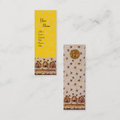 HONIEBEDING, BEEKEEPER APIRIST MINI VISITEKAARTJE (Voorkant / Achterkant)