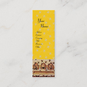 HONIEBEDING, BEEKEEPER APIRIST MINI VISITEKAARTJE