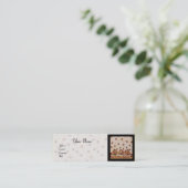 HONIEBEDING, BEEKEEPER APIRIST MINI VISITEKAARTJE (Staand voorkant)