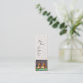 HONIEBEDING, BEEKEEPER APIRIST MINI VISITEKAARTJE (Staand voorkant)