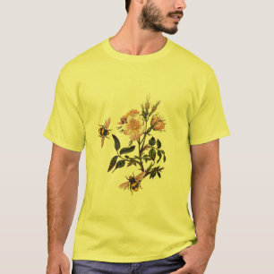 HONIEBEN EN WILDE ROZEN , RUNDVLEES T-SHIRT