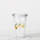 Honig Acryl Tumbler Drinkbeker (Achterkant)