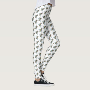 Honigbij (wit) - All-Over Leggings