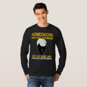 Honigdachs Rip Dich Together Gezegde Honey Badger T-shirt (Voorkant volledig)