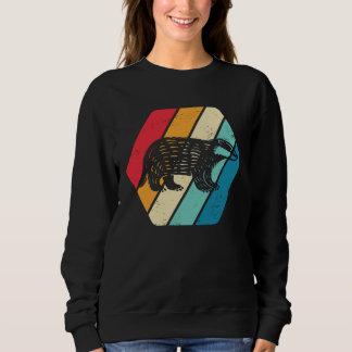 Honigdas Dier Wilde Dieren Retro Trui