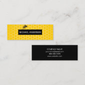 Honigraat / Bijen Mini Visitekaartje (Voorkant / Achterkant)