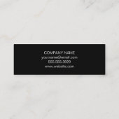 Honigraat / Bijen Mini Visitekaartje (Achterkant)