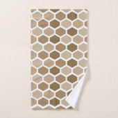 Honigraat in Zand Bad Handdoek (Handdoek)