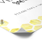 Honigraat - Liefde is zoet, neem een traktatie pos Poster (Hoek)