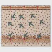 HONIJN BEKIJKT MET PIJNCONS BEEKEEPER SUPPLIS CADEAUPAPIER (Vlak)