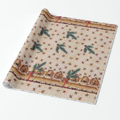 HONIJN BEKIJKT MET PIJNCONS BEEKEEPER SUPPLIS CADEAUPAPIER (Uitgerold)