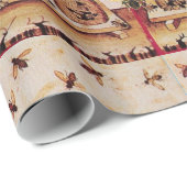 HONIJN BEKIJKT MET PIJNCONS BEEKEEPER SUPPLIS CADEAUPAPIER (Rol Hoek)