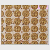 HONIJNBEDRAG, BEEKEEPING-BEEKEEPER-VOORZIENINGEN CADEAUPAPIER (Vlak)