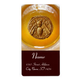 HONIJNBEDRIJF, RUNDVEEKEEPER APIRIST ETIKET (Voorkant)