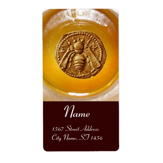 HONIJNBEDRIJF, RUNDVEEKEEPER APIRIST ETIKET (Voorkant)