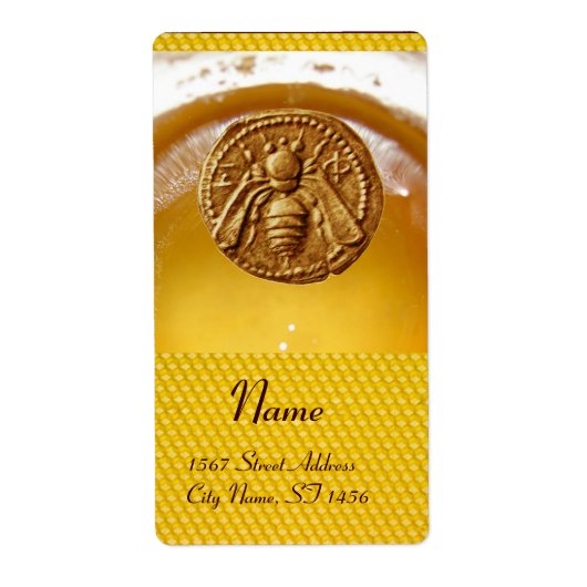 HONIJNBEDRIJF, RUNDVEEKEEPER APIRIST ETIKET (Voorkant)