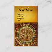 HONIJNBEDRIJF, RUNDVLEES, BEEKEEPER APIRIST MONOGR VISITEKAARTJE (Voorkant)