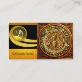 HONIJNBEDRIJF, RUNDVLEES, BEEKEEPER APIRIST MONOGR VISITEKAARTJE (Achterkant)