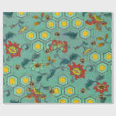 HONIJNBEES, RUNDEREN, SPRINGSTROMEN VOOR DE BEELKE CADEAUPAPIER (Vlak)