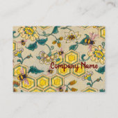 HONIJNEN, BEE COMBS, SPRINGSTROMEN VISITEKAARTJE (Achterkant)