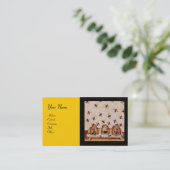 HONIJNEN, RUNDEREN, RUNDEREN, APIARIST VISITEKAARTJE (Staand voorkant)