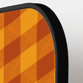 Honing Amber Buffalo Check Pickleball Paddle (Links Detail)