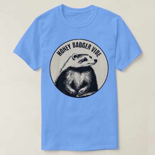 Honing Badger 1 T-shirt (Design voorkant)