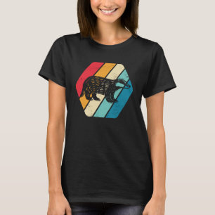Honing Badger Dier Wildlife Retro T-shirt