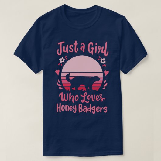 Honing Badger Honing Badger Lover 1 T-shirt (Design voorkant)