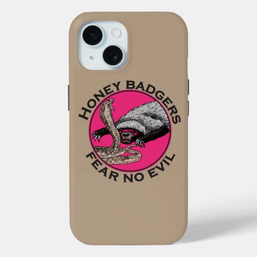 Honing Badger Verzen Slang Quote Case-Mate iPhone Case (Achterkant)