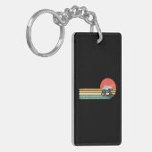 Honing Badger Wilde Dier Honing Badger Lover Sleutelhanger (Voorkant Links)