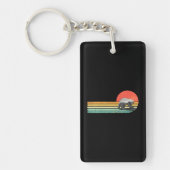 Honing Badger Wilde Dier Honing Badger Lover Sleutelhanger (Voorkant)