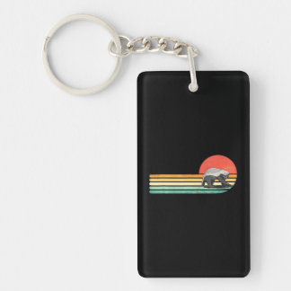 Honing Badger Wilde Dier Honing Badger Lover Sleutelhanger