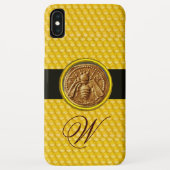 HONING BEE, BEEKEPER MONOGRAM Case-Mate iPhone CASE (Achterkant)