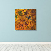 Honing Bee Wrapped Canvas Print (Insitu (Houten vloer))