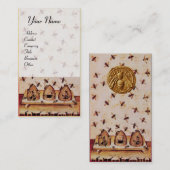 HONING, BEEKEEPEN, RUNDVLEES VISITEKAARTJE (Voorkant / Achterkant)