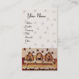 HONING, BEEKEEPEN, RUNDVLEES VISITEKAARTJE