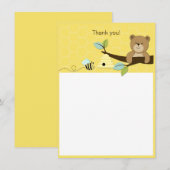 Honing Beer en bier Hartelijk dank Notitiekaartje (Voorkant / Achterkant)