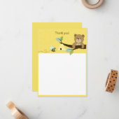 Honing Beer en bier Hartelijk dank Notitiekaartje (Voorkant / Achterkant in situ)