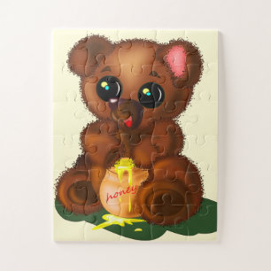 Honing Beer Jigzaag Puzzle Legpuzzel