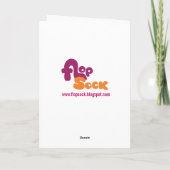 Honing Beer Verjaardag Kaart (Achterkant)