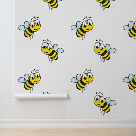 Honing Bijen Design Behang