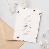 Honing Bijen Kinder 1e Verjaardag Kaart