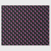 Honing Bijen roze paarse insect Cadeaupapier (Vlak)