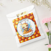 Honing bijen thema Boy's Baby shower Bedankzakje (Gezegeld)