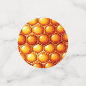 Honing bijen thema Boy's Baby shower gepersonalise Confetti (Kleine voorkant)